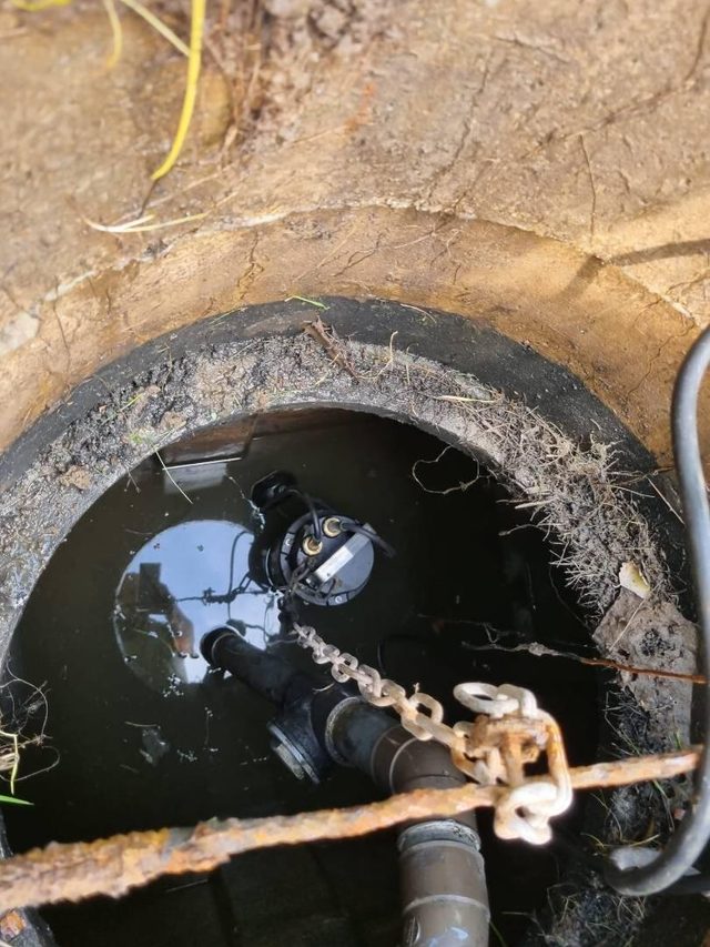 Installation de pompe de relevage à Sangatte
